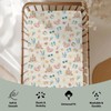 Summer Beach Seaside Baby Crib Sheets for Boy Girl 52x28Inch
