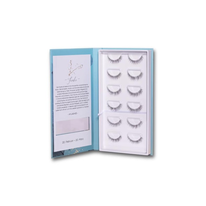 Aylashes Vegan 3D Eyelashes, Ultra Fluffy Eyelashes with Thin Flexible