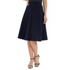 Urban CoCo Women's A-Line Elastic High Waist Flare Work Midi