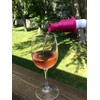 Simply Charmed Wine Stopper and Pourer 2 Pack – Pink