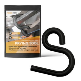 Performer Automotive Lower Control Arm Prying Tool | 0.5 Ton Capacity Black Powder Coated Suspension Bushing Remover | 13mm Wire | Works with 7/8" Pry Bar | Front End Repair Tool