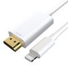 DHTtechky (IP-iOS Lightnlng to HDMI Adapter,Digital AV for lPad lPhone