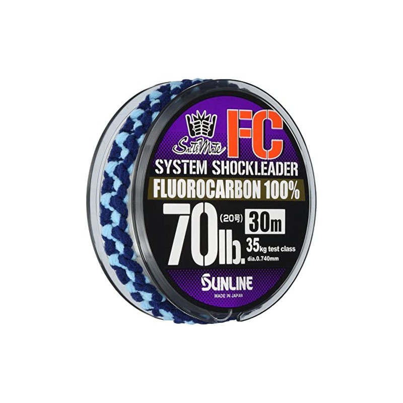 SUNLINE Harris Saltimate System Shock Leader FC 30m No. 20