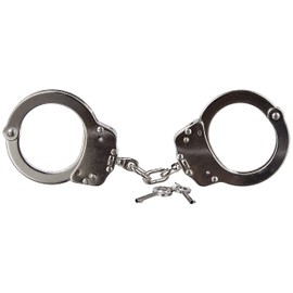 Perfecta HC 500 Handcuffs Carbon Steel Nickel-Plated Profi Line Extreme Silver, One Size