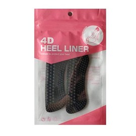 SZB SZB Shoe Rubbing Tape Anti-Blocking Heel Tape Heel Pad Heel Protective Pad Cushion Foot Protective Pad Black (Thinner, Set of 10 Pairs)