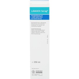 Selectavet Lavanox Wound Rinse Solution 250 ml for Wound Treatment in Animals