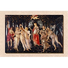 BiblioArt Post Card Series イタリア・ルネッサンス 名画特選 （ボッティチェリ） ６枚セット（解説付き）