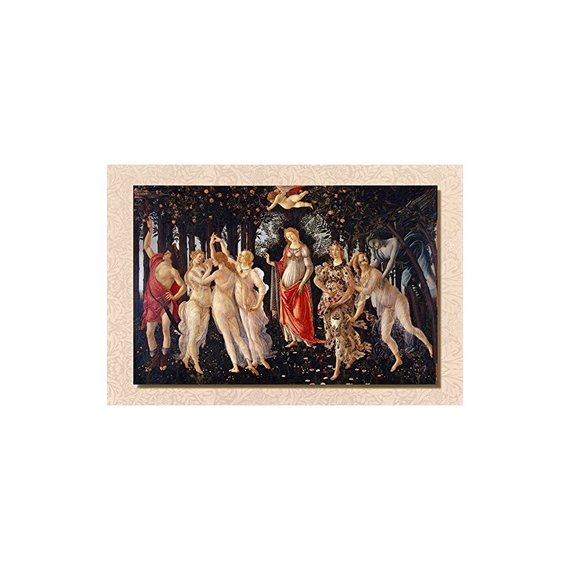 BiblioArt Post Card Series イタリア・ルネッサンス 名画特選 （ボッティチェリ） ６枚セット（解説付き）
