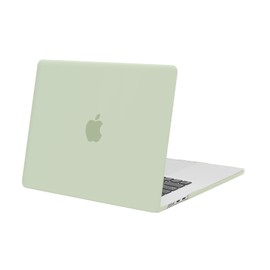 MOSISO Compatible with MacBook Air 15 inch Case 2024 2023 Release M3 A3114 M2 A2941 Chip with Liquid Retina Display & Touch ID, Protective Plastic Hard Shell Case Cover, Sage Green