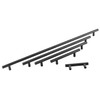 Kitchen Cupboard Cabinet T-Bar Door Handle Black 288mm
