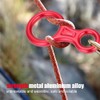Escalada Rappel Safety 35KN Montaismo Escalada Figura 8 Cuerda Descensor
