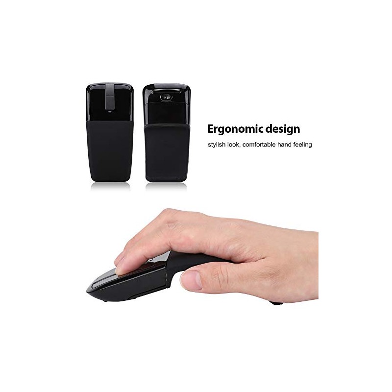 Portable Mouse, Arc Mouse Touch Thin Portable Folding Optical Mouse