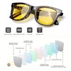 Myiaur Night Driving Anti Glare Glasses Yellow Polarized Lens for