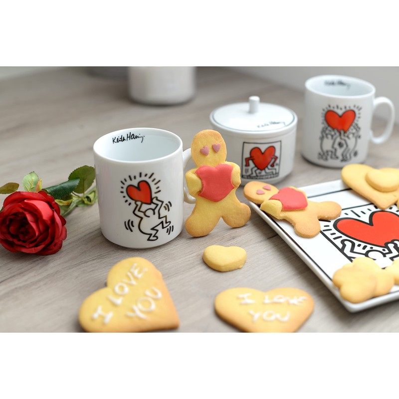 Egan Keith Haring PKH41T/3 Sugar Bowl with Lid