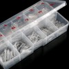500 Pcs Natural False Nails, Long Coffin Nails Clear Coffin