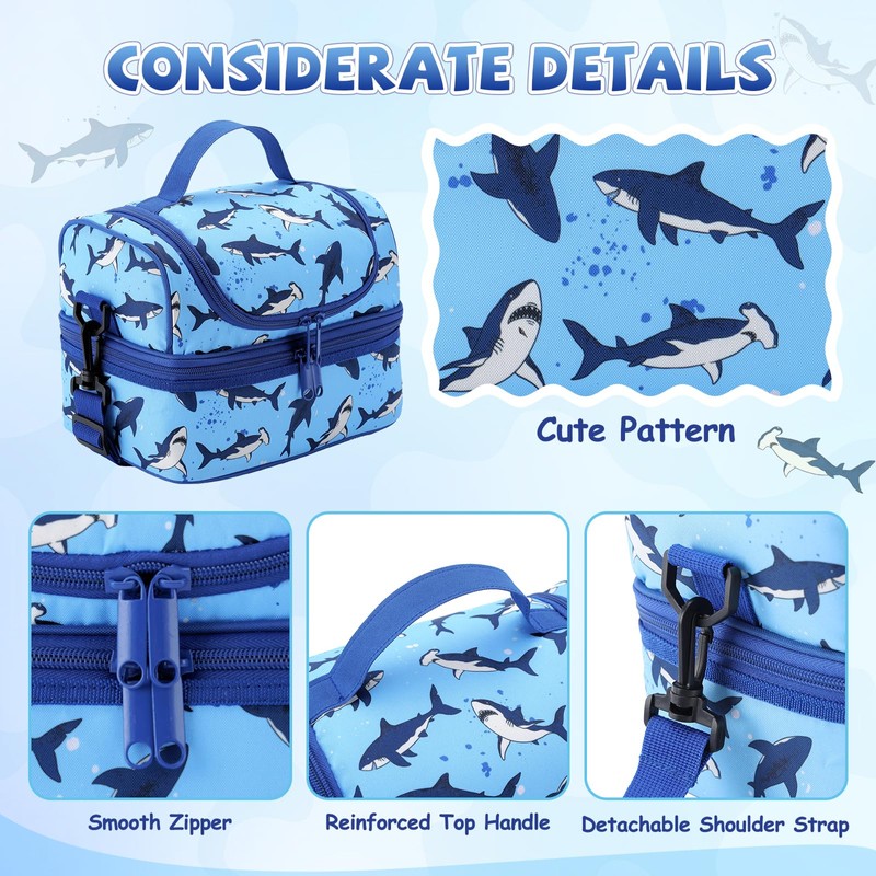 Lunch Bag for Kids,ChaseChic Insulated Lunch Boxes Bag Lightweight Water-Resistant