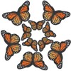 10 PCS Monarch Butterfly Patches, Ymapinc Cute Embroidered Sew On