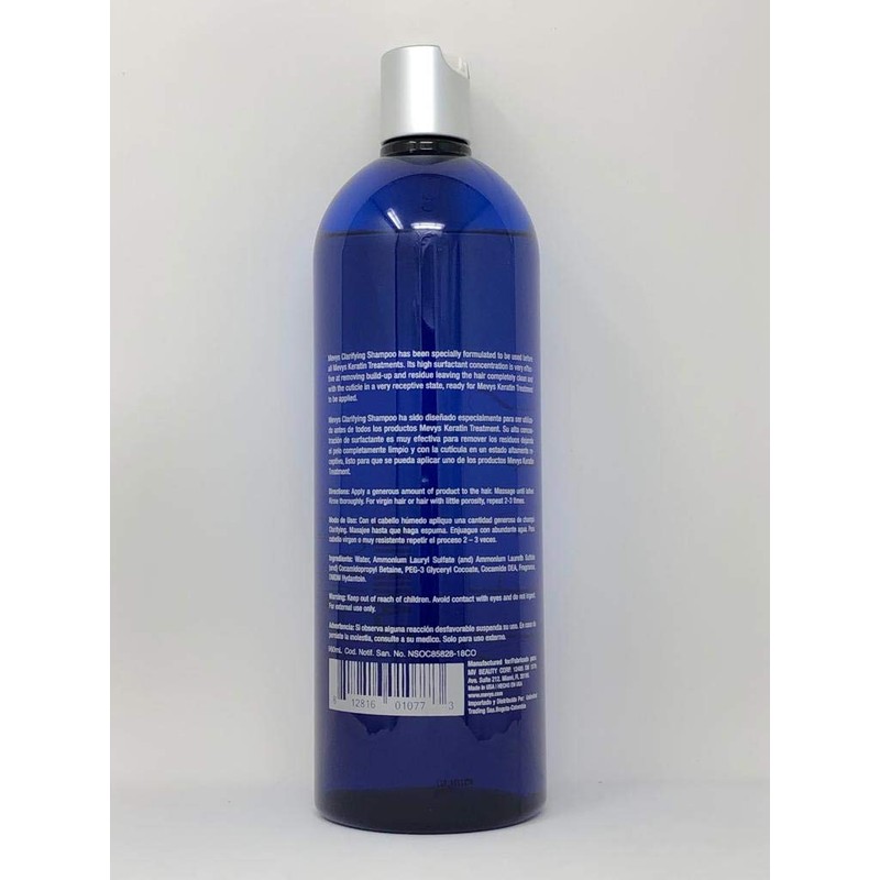 Mevys Clarifying Shampoo 33.8 oz / 1000 ml