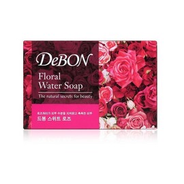 Dibong 드봉 스위트로즈 비누 100gx4입 Debong Sweet Rose Soap 100g x 4 pieces
