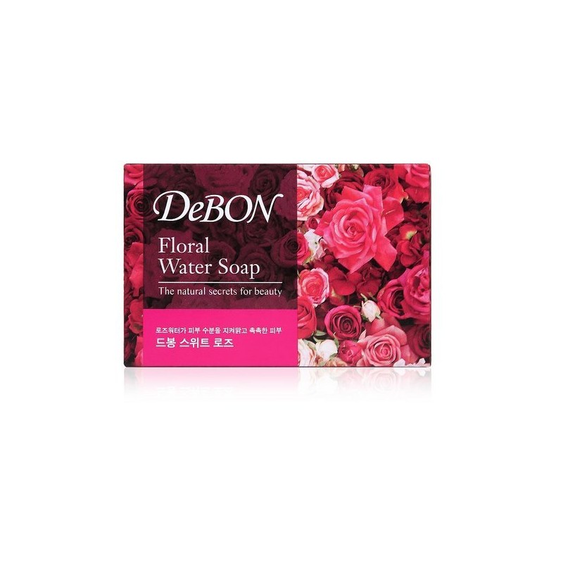Dibong 드봉 스위트로즈 비누 100gx4입 Debong Sweet Rose Soap 100g