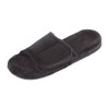 Acorn Men's Spa Slide Slippers with Adjustable Strap and Soft