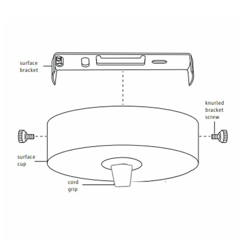 LEDSone Ceiling Light Plate Kit Set Light Fixture Ceiling Rose