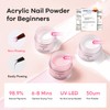 Glamonade Acrylic Nail Kit with Everything: Professional Nail Kit Set