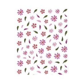 Daisy Sunflower Flowers Leaf Fruit Rose Violet Clover Nail Sticker R016 Nail Wraps Stickers Manicure Supplies for Women Nails Full Long Lasting Easy Apply and Remove