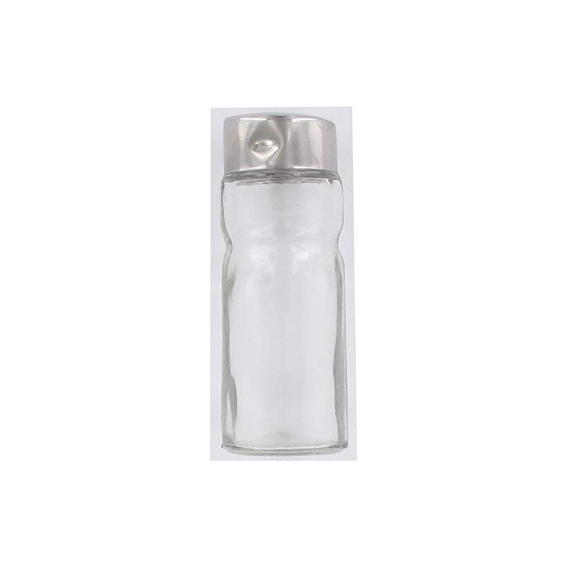 Fackelmann 12 Salzstreuer/Pfefferstreuer, Glas, transparent, 20 x 13,5 x 9,5 cm