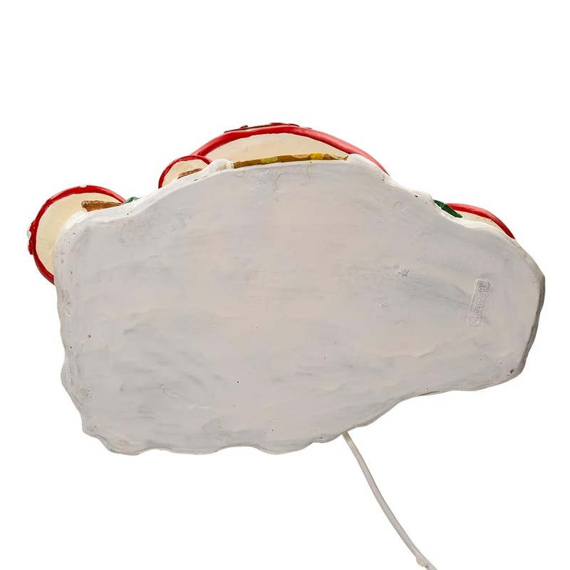 Kurt Adler 8.5-inch Merry Little Mushrooms Cottage Tabletop