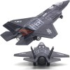 Unbranded 1/72 Fighter Aircraft F35 Jet Lights & Sounds Alloy