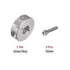 QUARKZMAN Shaft Collar 10 mm Bore Aluminium Alloy Set Screw