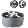 Cuchilla de licuadora, compatible con NutriBullet, 900 600 NB101S