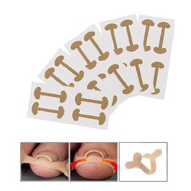 EBANKU Ingrown Toenail Treatment Strips, 20 Pcs Toe Nail Correction Patch Elastic Patch Sticker Corrector Pedicure Tools Fingernail Toe Nail Care