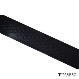 Talbot Torro Badminton Grip Tape Air Pro Grip, Base Grip Tape Made of PU, for Badminton, Squash, Tennis Rackets, 115 x 2.5 cm, Thickness 2.0 mm, in Single Blister Pack, 449162, Black