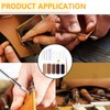 21 Pieces Leather Sewing Kit, Upholstery Repair Waxed Thread Hand