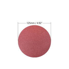 Utoolmart PSA Sanding Discs, 5-inch 150 Grits Self Stick Adhesive Back Sandpaper, No-Hole Aluminum Oxide Sanding Paper, for Random Orbital Sander, Wood, Metal Polishing, 5 Pcs
