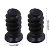 BQLZR KB5 Black Computer PC Case Cooling Fan Mount Screws