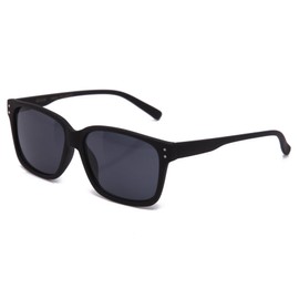 "Division" Fashion Squared Sunglasses with Temple Design UV 400 Protection