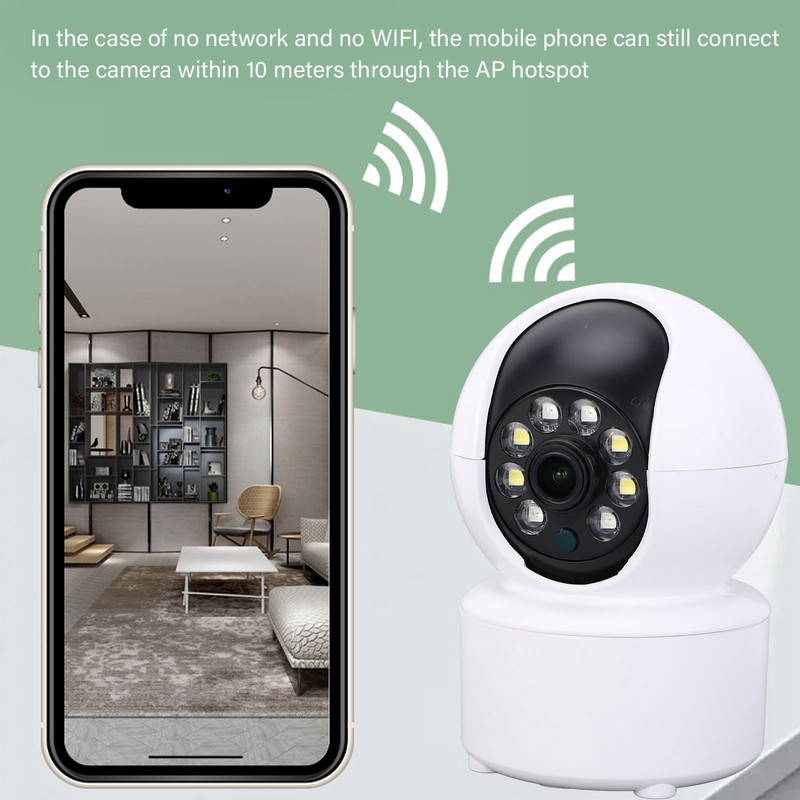 Indoor Security Camera 1920x1080P HD WiFi Home Wireless Camera Baby