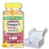 Omega 3 500mg- Fish Oil Softgels, 60 Count (Pack of 1), Boxed by Fusion Shop Store