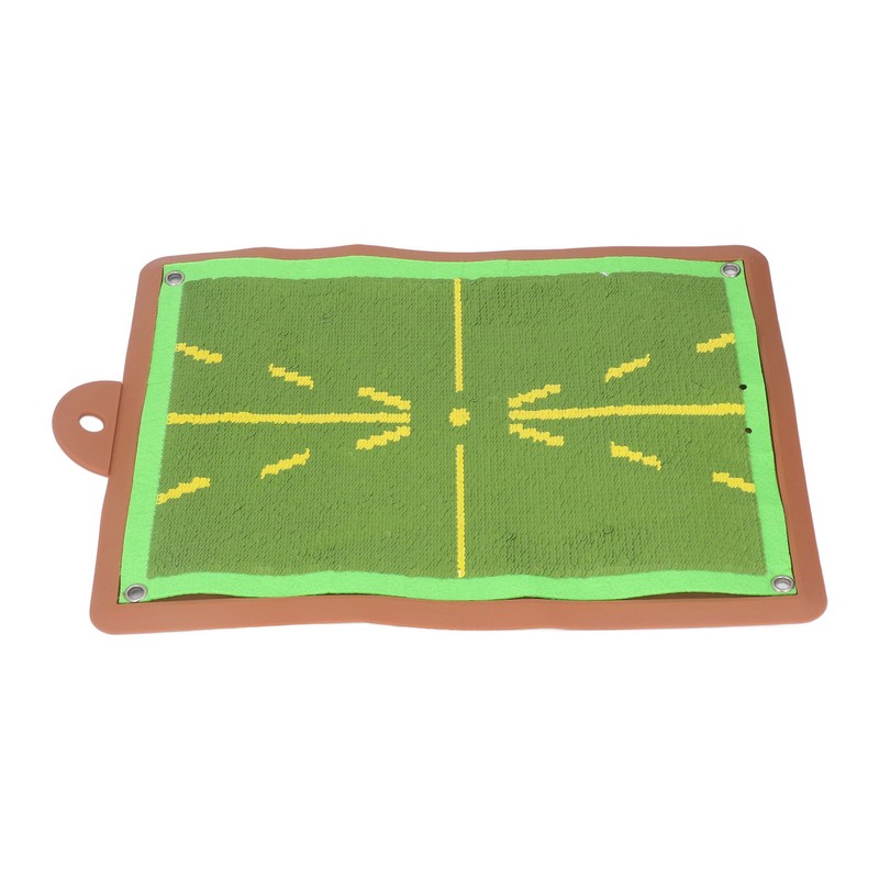 Swing Golfing Practice Hitting Mat with Pin Buckle Silicone Golfing