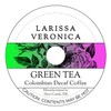 Green Tea Colombian Decaf Coffee (Single Serve K-Cup Pods) (Gourmet,