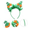 COLLBATH Irish Day Headdress St Patricks Day Women Knotted Christmas