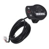 36V 48V Electric Bike LED Meter Speed Battery Power Headlight