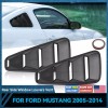 2Pcs 1/4 Quarter Side Window Louvers Scoop Vent Cover For