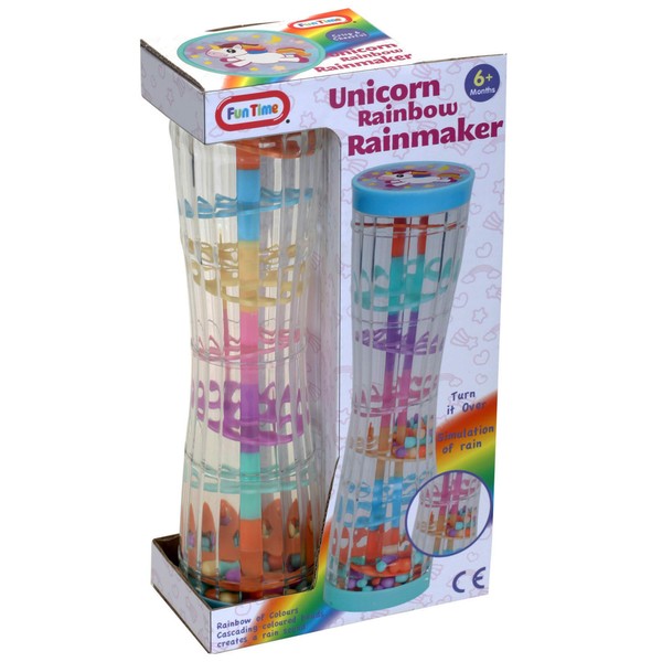 Atoz 55961 Unicorn Rainbow Rainmaker Noise Maker