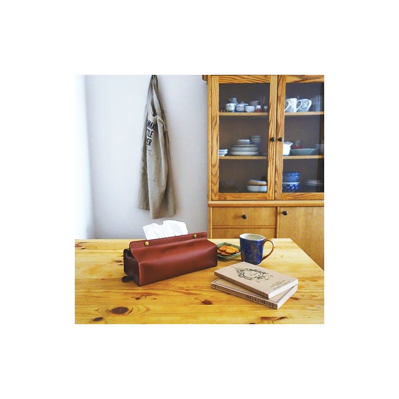 HEMING'S 3000305 Tissue Case, Tente Study, Brown