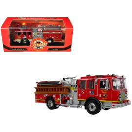 DCD KME Predator Fire Engine #8 5-Alarm Series Limited Edition Red 750 Pieces Los Angeles County Fire Department Diecast Toy