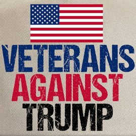 CafePress Veterans Against Trump Unique Adjustable Baseball Hat